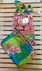 Recycled Sari Printed Sarongs in Bag