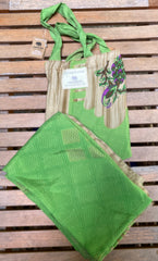 Recycled Sari Printed Sarongs in Bag