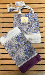 Recycled Sari Printed Sarongs in Bag