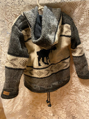Child's Hooded Wool Sweater, Nepal