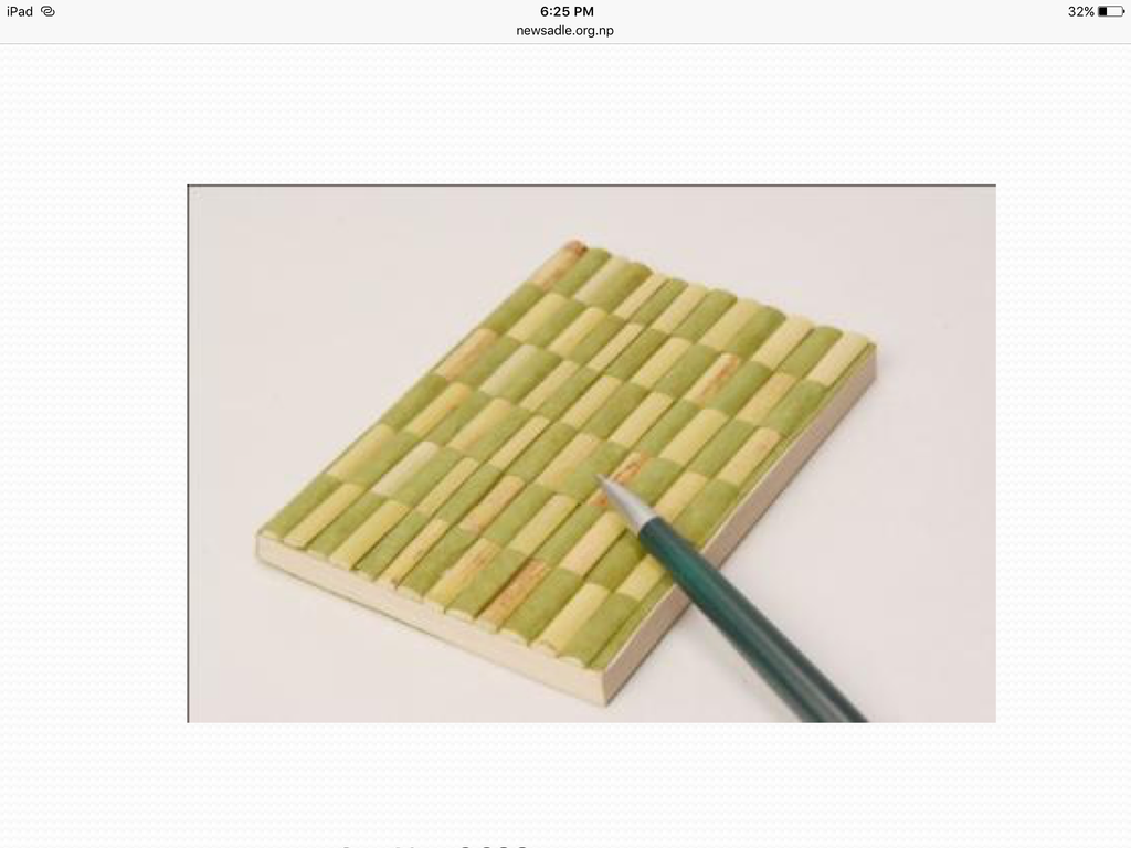 Lotka Notebook with Bamboo Cover